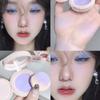 Monochrome Blue Blusher Shadow Cream Cheek Blush Natural Multi-purpose Eye Shadow Rouge With Cushion Puff