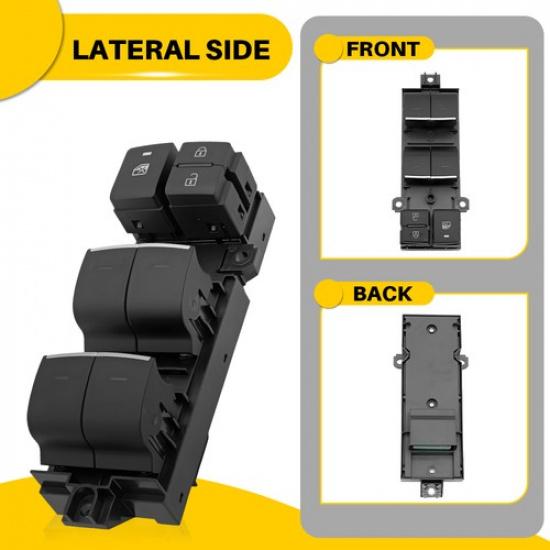 Fit Toyota Corolla Sedan Driver Side Window Switch ABS Plastic EK