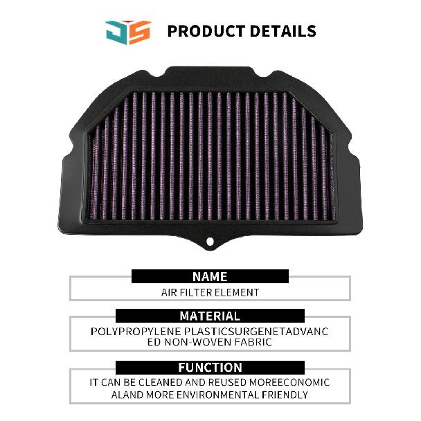 JSBM Motorcycle High Flow Air Filter For SUZUKI GSXR1000 2005- 2008 GSXR600 GSX-R600 GSXR750 GSX-R750 2006 2007 2008 2009 2010
