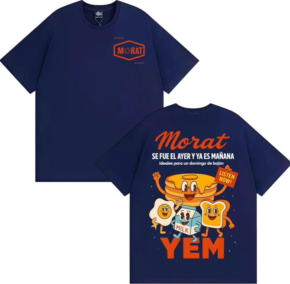 2025 Summer Morat Se Fue El Ayer Y Ya Es Unisexana Cartoon Unisex Women Cotton Short Sleeve Tshirts Fashion Cute Vintage T Shirt Y2k