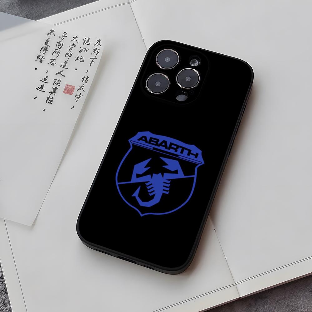 ABARTH Италия Чехол для телефона автомобиля Funda для iphone 14 13 16 11 15ProMax 12 Pro Max Mini Xr Xs X 7 Plus Чехлы