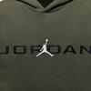 Jordan Теплая, удобная, приятная для кожи, мягкая, с капюшоном, с длинным рукавом, мужская толстовка, средне-оливковая HQ4644222