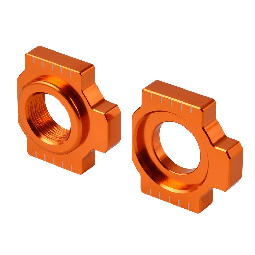 Motorcycle Axle Block Chain Adjusters Chain Tensioner for KTM 790 Adventure 890 Adventure/R 2019-2025890 Duke 790 Duke 2018-2025