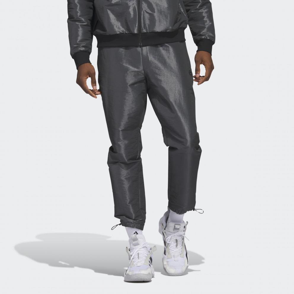 Adidas Брюки для путешествий Hdn, повседневные однотонные брюки для бега свободного покроя, мужские брюки темно-серого цвета IB9422