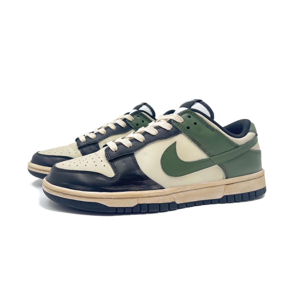 Nike Кроссовки Dunk Скользкие Устойчивые к истиранию Низкие Скейтбордические Унисекс Оливково-зеленые DD1391-100(Команда188-)