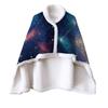 Factory Wholesale Chowder Style Blanket Cloak Thickened Double Warm Digital Printed Sofa Lazy Hooded Blanket