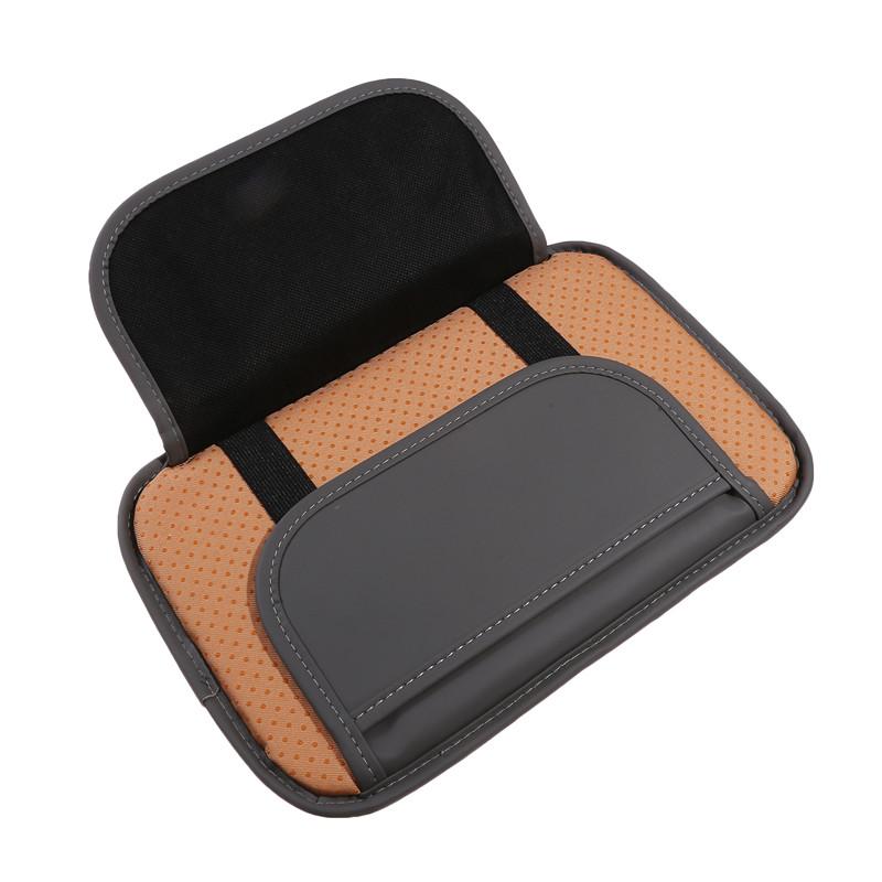 Подушка подлокотника автомобиля Кожаная Накладка на крышку центральной консоли Автомобильные аксессуары для интерьера