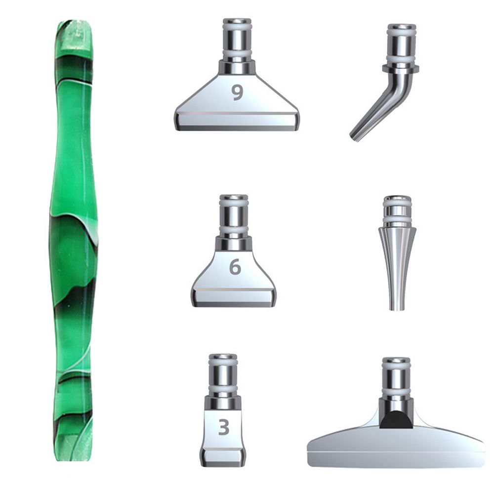 Вышивка крестиком, алмазная ручка для рисования из смолы, сменные головки для ручек из сплава, точечная дрель, ручка с несколькими россыпями