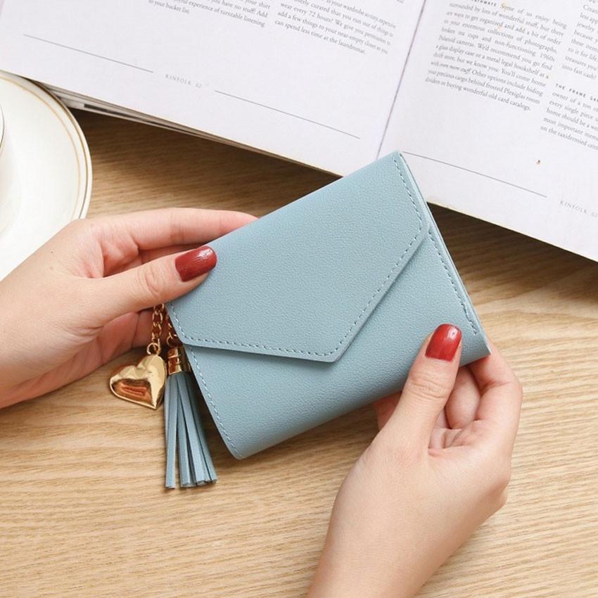 Yogodlns Женский кошелек, мини-кошелек из искусственной кожи, женские маленькие кошельки и кошельки, короткий женский кошелек для монет, держатель для кредитных карт, модный кошелек для монет