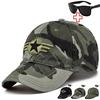 Pentagram Camouflage Cap Unisex Accessories Tactical Cap Sports Cotton Adjustable Baseball Cap