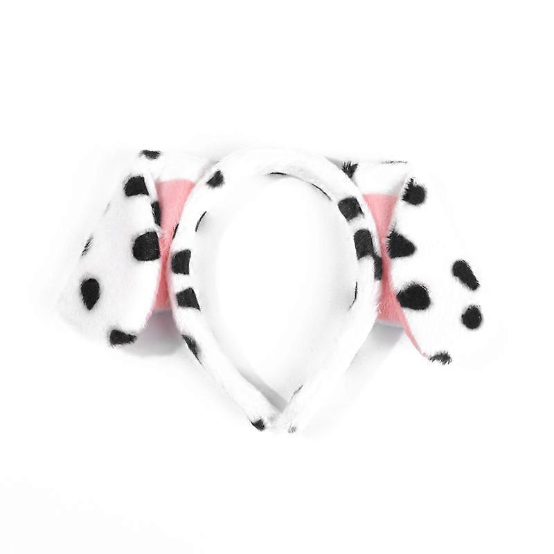 2 Pack Dog Ears Headband Furry Puppy Ears Hair Hoop