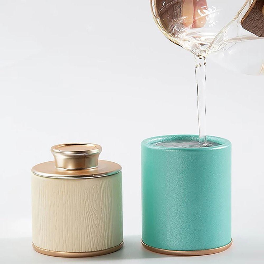 1 шт. пустая маленькая банка для чая, бытовая герметичная банка, мини-банка для хранения загара, зеленый, черный чай