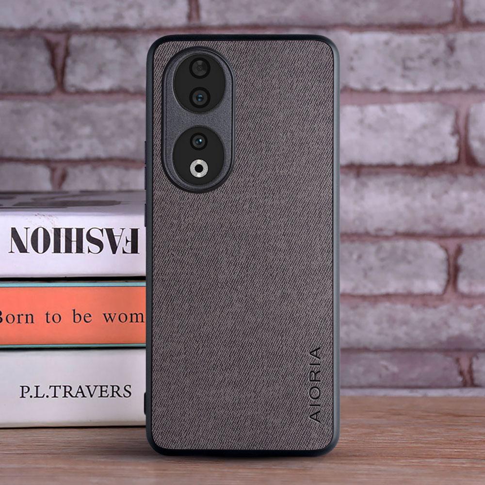 Чехол для Honor 90 Lite 70 50 200 Lite Pro Smart Honor 20 Nova 5T 5G Кожаный Мастер Жесткий Текстильный Кожаный Модный Чехол для Телефона