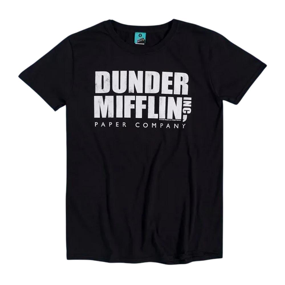 The Office Unisex Adult Dunder Mifflin Logo T-Shirt