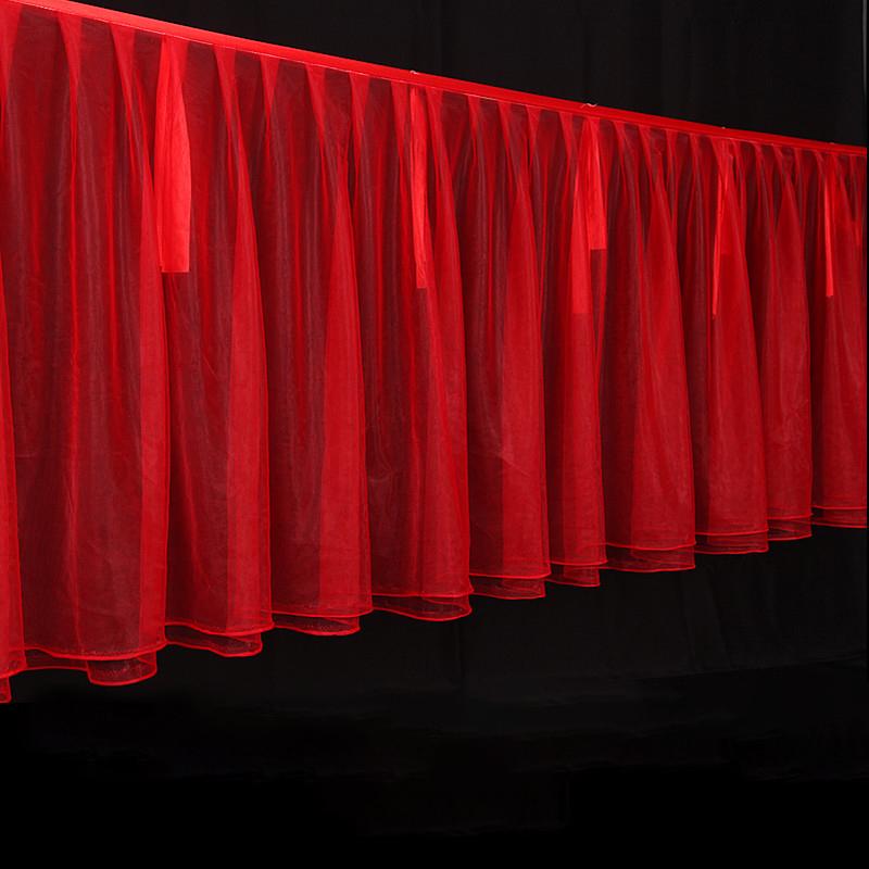 3/5/10M Пачка Потолочные Драпировочные Панели Свадебный Декор Длинный Прозрачный Газовый Потолочный Драпировщик Церемониальный Зал Декор Для Вечеринок Навес