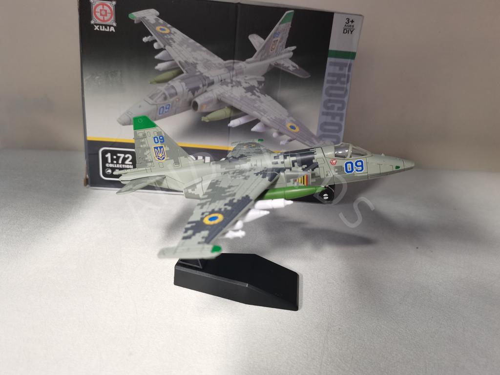 Самолет СУ-25 Масштаб 1/72 АБС Сборка Самолет Симуляция Истребитель Коллекция Сувенир Самолет Энтузиаст Подарок Игрушка Украшение