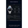 POEDAGAR Luxury Sports Men's Wristwatch Stainless Steel Waterproof Date Watch High Quality Casual Fashion Quartz Watches
