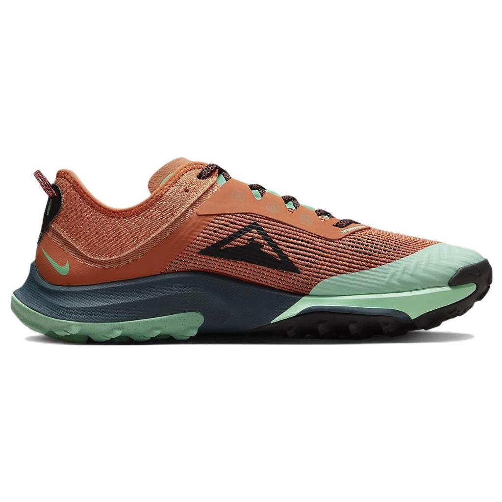 Nike Мужские кроссовки Air Zoom Terra Kiger 8 Orange Mint Foam Orange-Trance Mineral-Slate Black DH0649-801