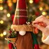Рождественская кукла-гном без лица, фигурка, праздничное украшение для создания сцены и домашнего декора