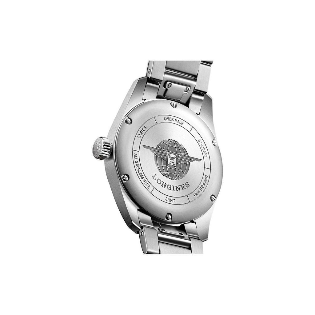 LONGINES Коллекция Spirit Автоматический Механический Механизм Мужские Часы Часы 40мм Зеленый Циферблат L3.810.4.03.6