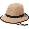 Hike Removable Chin Size M Hat, Unisex, Straw, Compact, Washable, Strap, Natural,