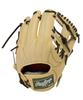 Rawlings Baseball PRO PREFERRED Throw Glove, Hardball, GH5FPR934FS, Infielder's Glove, Camel, 11.5 Inches, Right-Handed