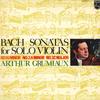LP Record ARTHUR GRUMIAUX - Bach: Sonatas For Solo Violin No.1  X5541 PHILIPS 1974 Japan Obi Classical Used
