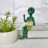 New Resin Statue Ornament Funny Alien Statue Funny Alien Resin Statue