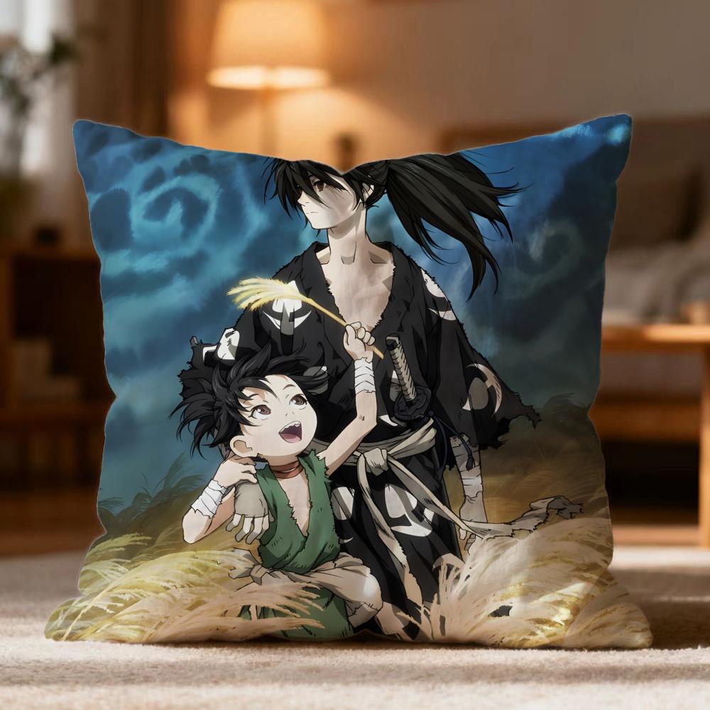 Fashion DDororoed Cushion Cover Soft Washable Pillow Case Multi-Scene for Couch Bed Travel Office Use