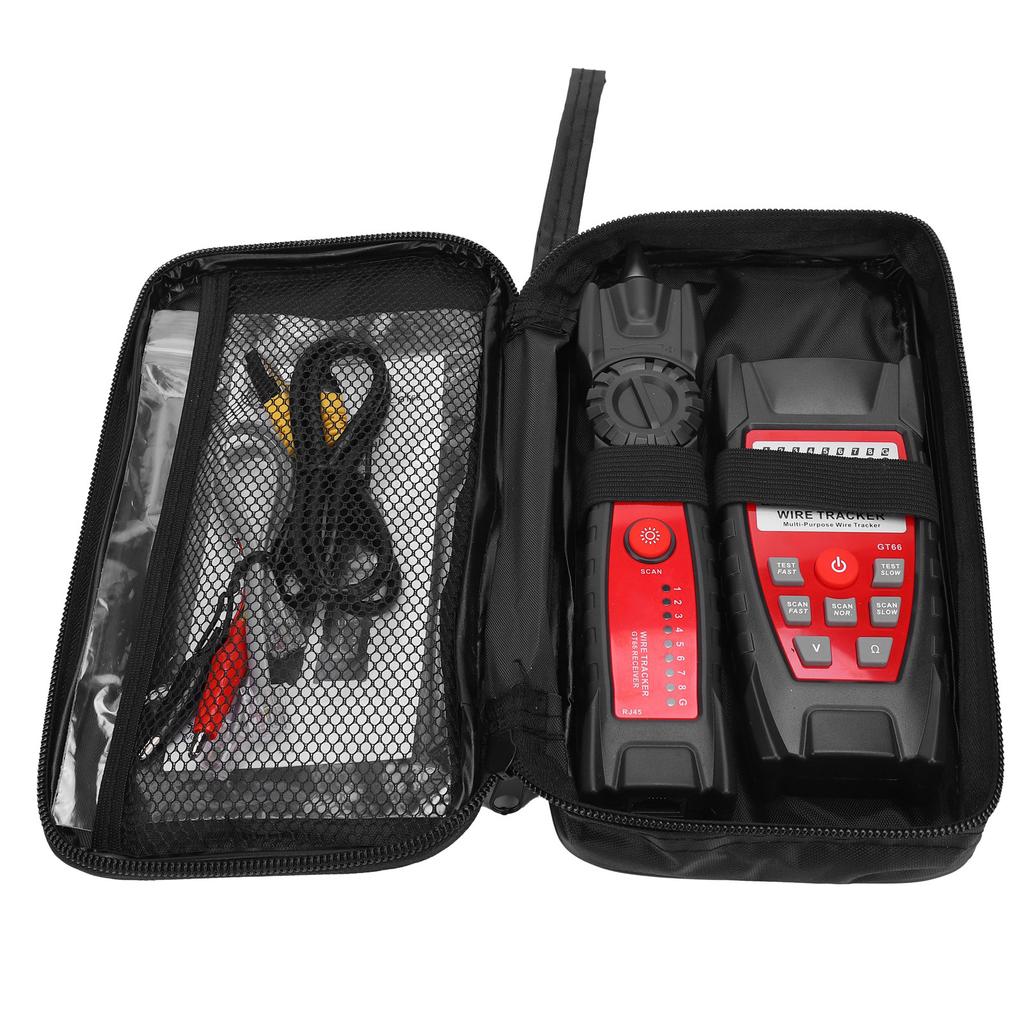 GT66 RJ11RJ45 Многофункциональный кабельный тестер Линейный искатель Сетевой кабельный детектор Оборудование для обнаружения