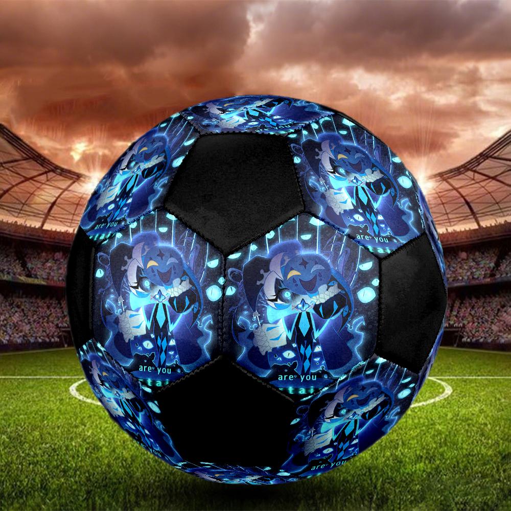 Shadow Milk Cookie Indoor Soccer Ball Colorful Machine Stitched PVC Size 5 Team Training Competition Ready Durable High-Bounce Cool Sports Gift