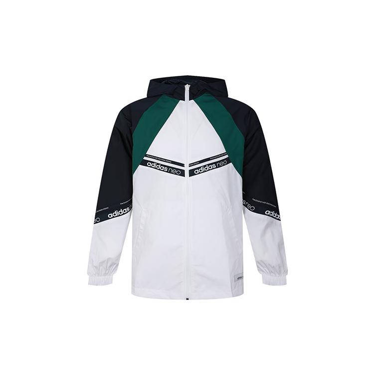 Adidas Neo Jackets Men's Ink Blue Hooded Moderate Other FN6536