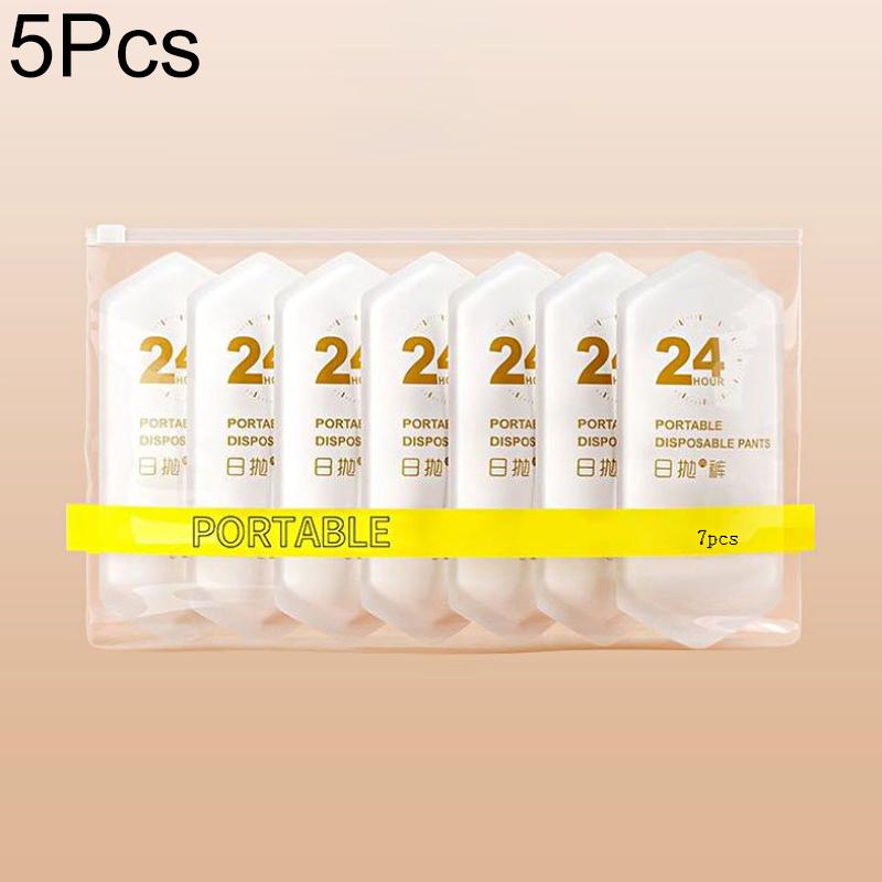 5 шт/7 шт независимая упаковка удобное нижнее белье практичное одноразовое современное не требующее стирки стерильная дорожная одежда