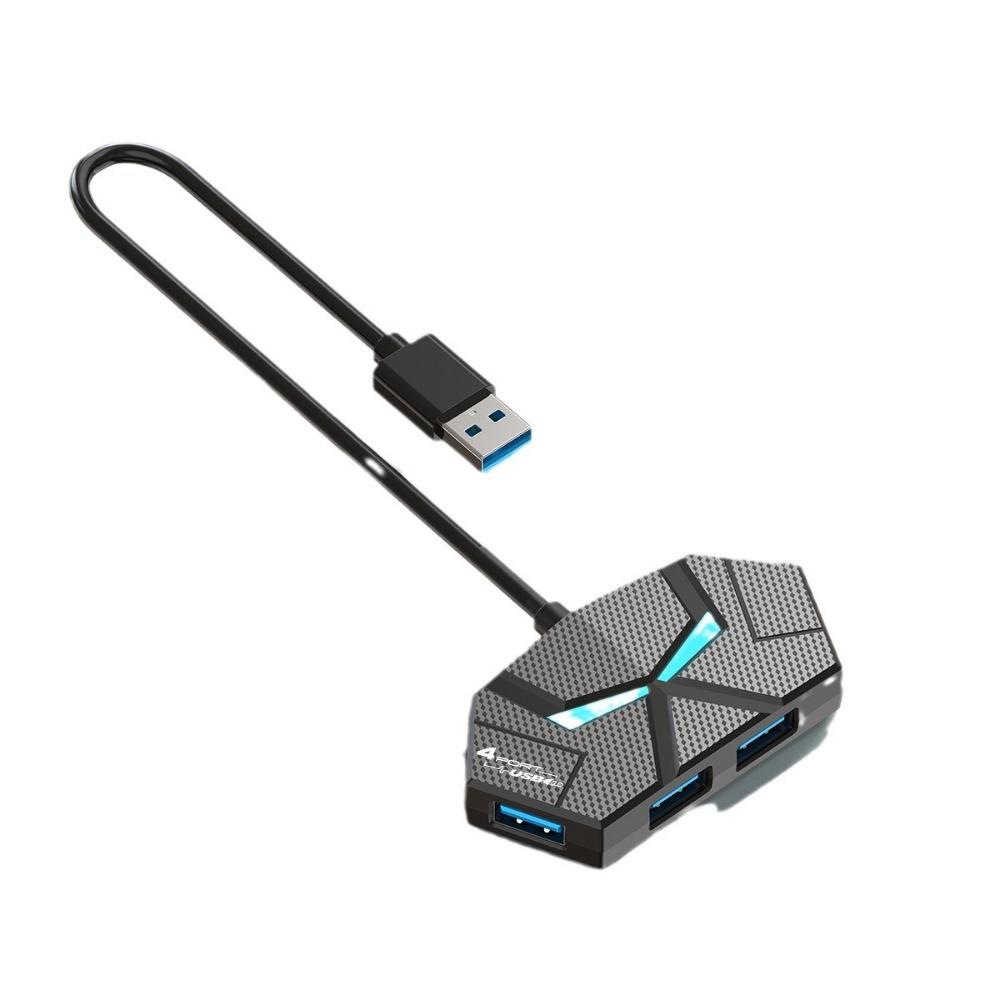 7-портовый USB 3.0 концентратор высокоскоростная передача данных ноутбук ПК многофункциональный расширитель док-станция для внешних устройств