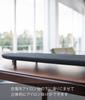 Yamazaki Jitsugyo 5784 Tabletop Boat-shaped Ironing Board with Legs Black Approx. W75XD30XH6cm Tower Comfortable to Hang