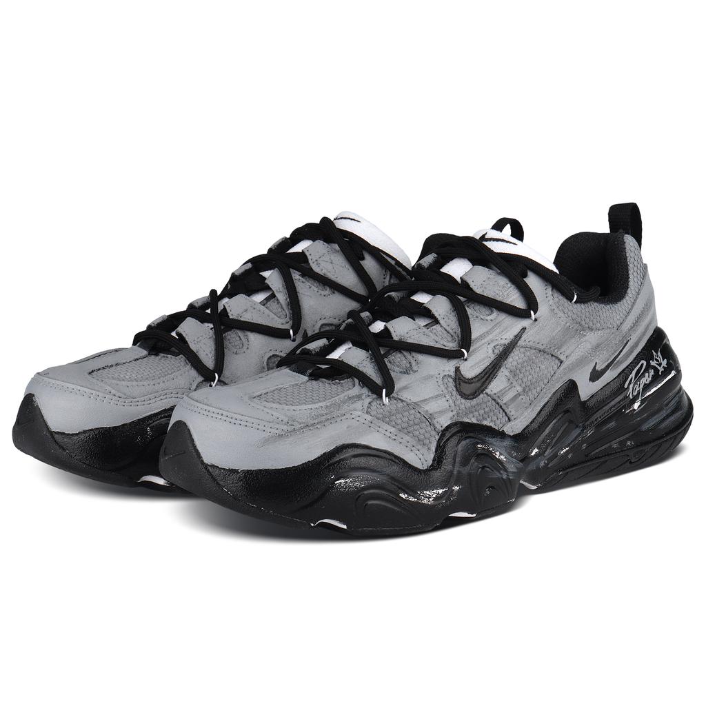 Nike Tech Hera Dark Surge Low top Casual Shoes Unisex Gray Black FJ9532-101(Team1367-)