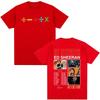 Ed Sheeran Tour 2025 Tshirt Unisex Women Clothing Fashion Hip Hop T Shirts Casual Short Sleeve T Shirt Tops Streetwear