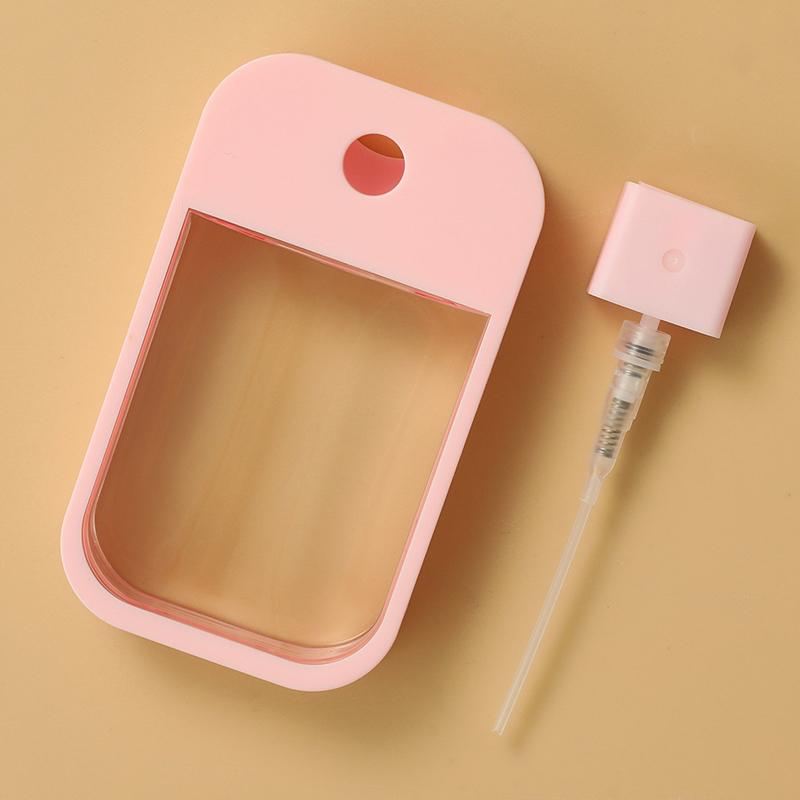 Apple Spray Card Bottle 45Ml Portable Color Card Plastic Perfume Bottle Mobile Phone Shape Alcohol Spray Bottle