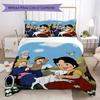 Heidi Pattern Bedding,Quilt Set Quilt Cover Pillowcase Home Birthday Gift(1 * duvet cover + 2 * pillowcase, without core)_lx