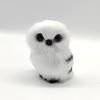 1Pc Figurines New Year Artificial Owl Table Decorations Miniatures Mini Plush Fake Animal Simulation Ornaments