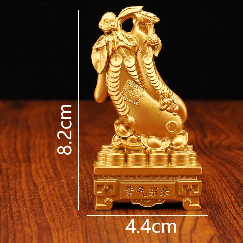 Песочно-золотой фиолетовый газ Дунлай баклажан украшение гостиная офис винный шкаф украшение открытие вход