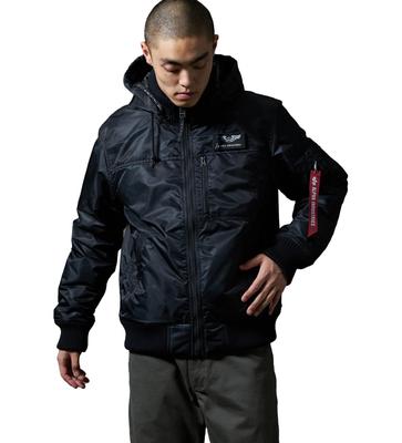 ALPHA INDUSTRIES Куртка с капюшоном в рубчик TA1716 Мужская Размер S