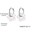 Cazador Animal Dog Cat Paw Footprint Earrings for Women Stainless Steel Flamingo Drop Earrings Jewelry Birthday Gift 2026
