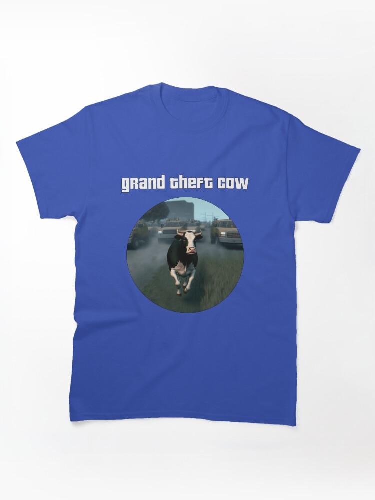 Grand Theft Auto Grand Theft Cow Classic T-Shirt
