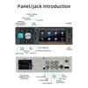 MEKEDE 4.1" HD Screen Car MP5 player smart BT FM USB AUX Car Radio Stereo 7 colorful lights Video output Vehicle player
