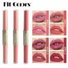 Double End Non-stick Cup Matte Pearlescent Lip Gloss Waterproof Lip Glaze Hydrating Liquid Lipstick