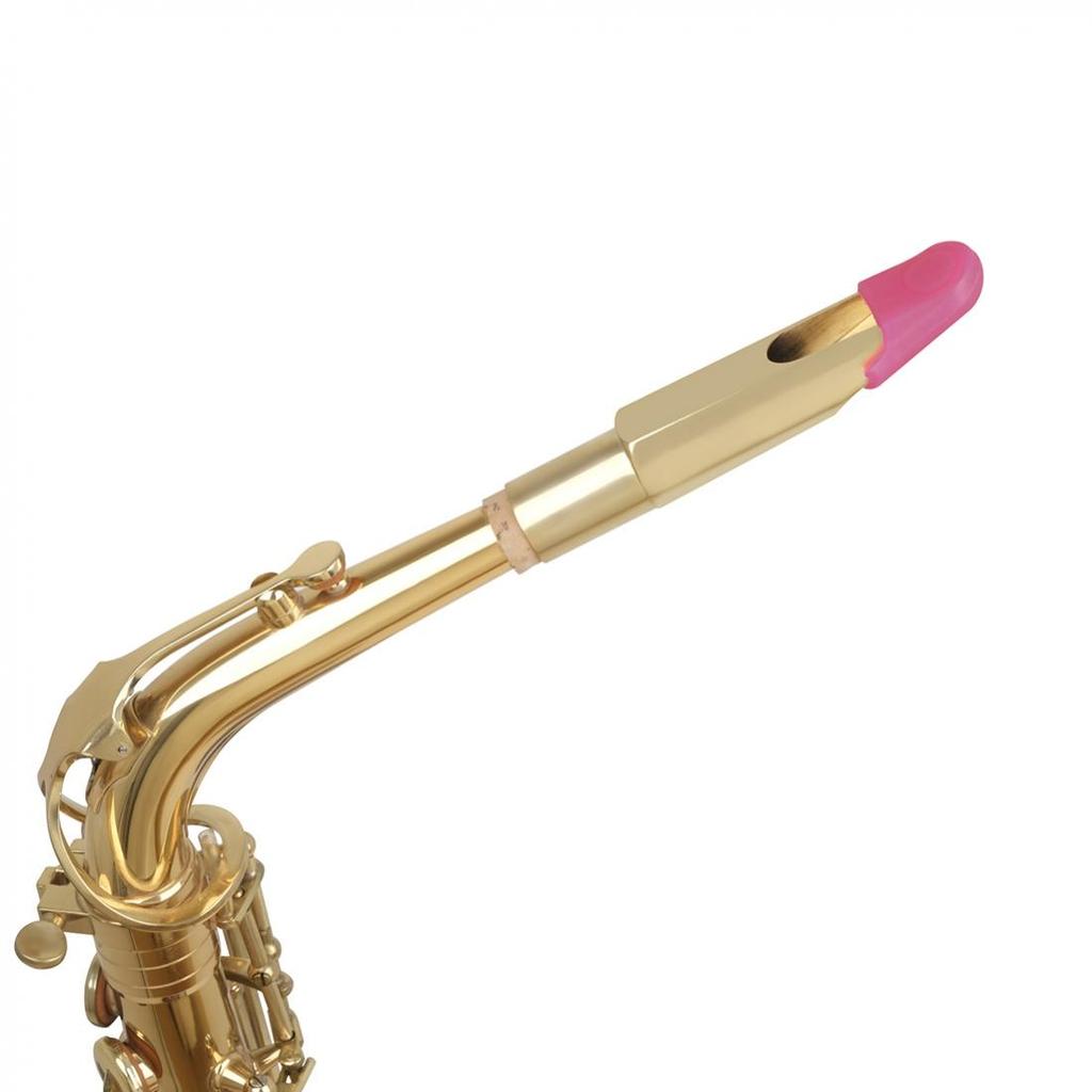 4 цвета силиконовый мундштук саксофона прочный защитный чехол для мундштука сопрано саксофона легкий компактный