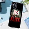 Чехол 'Алиса в Пограничье' для OPPO Reno 8 7 Lite 10 11 12 13 14 Pro 11F 12F 13F 14F OPPO Find X8 X5 X6 Pro