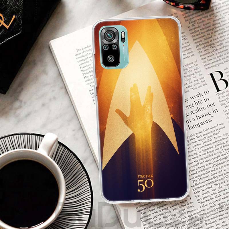 Чехол Star Movie T-Trek для Xiaomi Redmi Note 10 9S 9 8T 8 Pro 7 5 Mi 9T 10T 11T 12T 11 12 Lite 12X A3 A2 A1 Печать Coque