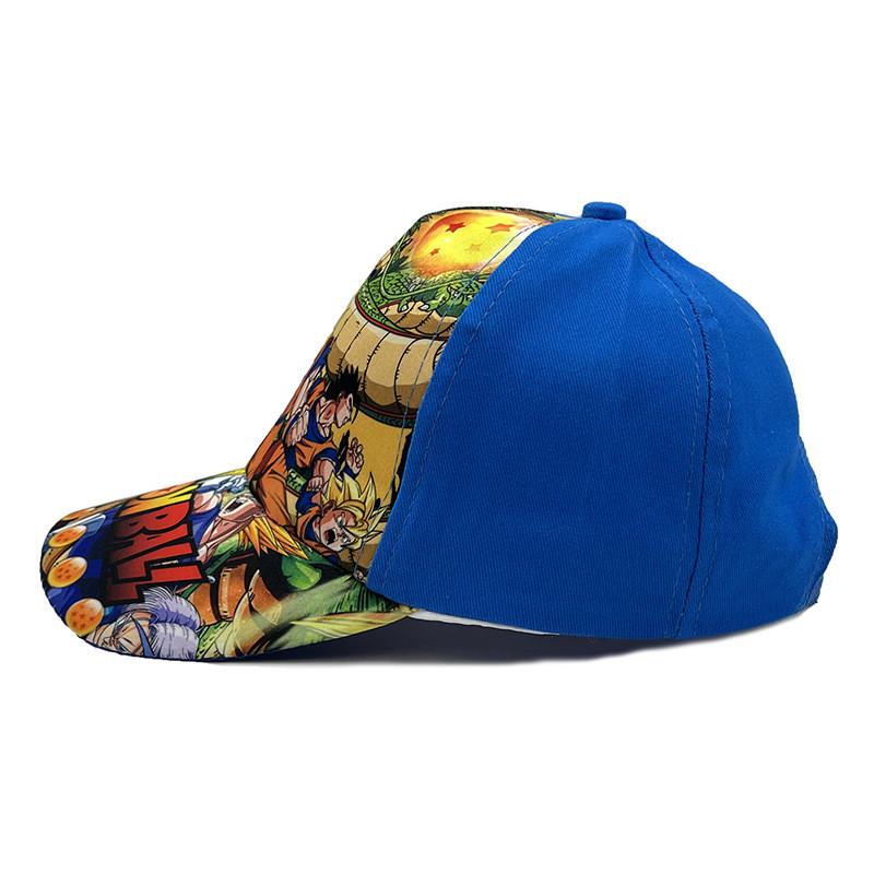Ball Dragon Cartoon Kids Outdoor Baseball Cap With Polyester Lightweight